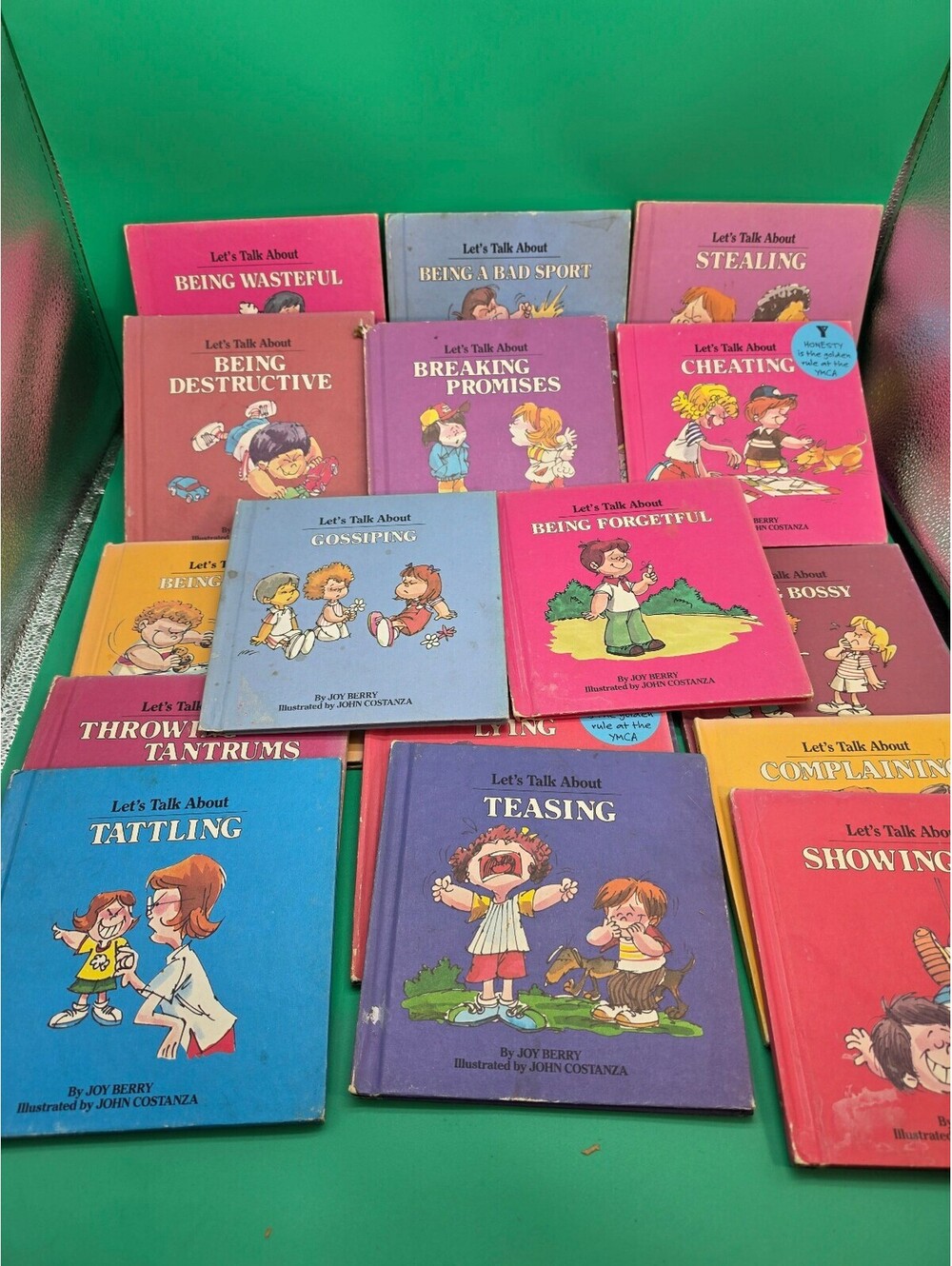 Vintage Joy Berry Let's Talk About Children's Books Lot 1980s Hardcover